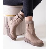 Gemre Ralia beige slip-on sock boots | shoptok.hr