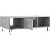  Stolić za kavu siva boja hrasta 104x60x35 cm konstruirano drvo | Eponuda.com