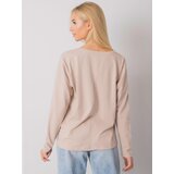 RUE PARIS Blouse-RV-BZ-7210.64P-beige | Shoptok.si