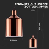  Viseća lampa — COPPER / ROSE GOLD | shoptok.hr
