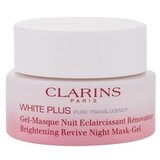 Clarins White Plus Brightening Revive Night Mask-Gel posvjetljujuća noćna maska za lice 50 ml za ženske | shoptok.hr