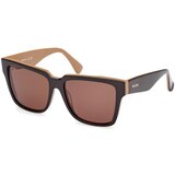 Max Mara Glimpse2 MM0078 50N ONE SIZE (57) Rjava/Rjava Cene