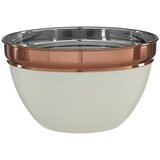 Premier Housewares Skleda iz nerjavečega jekla v bakreni barvi/bež ø 18 cm Prescott – | Shoptok.si