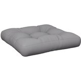  Jastuk za palete sivi 58 x 58 x 10 cm od tkanine | shoptok.hr
