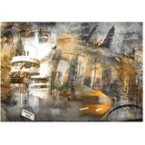 Tapeta - Berlin - collage (orange) 200x140 | shoptok.hr