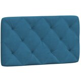 vidaXL Jastuk za uzglavlje plavi 80 cm baršunasti | shoptok.hr