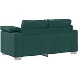  Set sofe od 2 komada s jastučićima tamnozelene tkanine | shoptok.hr
