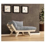 Hanah home garden 1-Seat sofa prirodno grei CPT8143 140 Cene