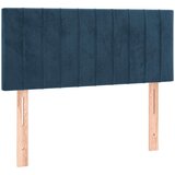 vidaXL Box spring krevet s madracem tamnoplavi 90x190 cm baršunasti | shoptok.hr