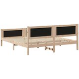  Konstrukcija postelje z vzglavjem Črna 180 x 200 cm blago, (5000084743) | Shoptok.si