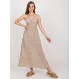 Och Bella Dress-TW-SK-BI-8676.22-beige | shoptok.hr