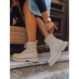 DStreet Botki damskie MOONSTONE khaki | Shoptok.si