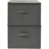  Kutije za pohranu 2 kom od tkanine 43 x 34 x 23 cm antracit | shoptok.hr