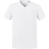 RUSSELL Men's Pure Organic V-Neck T-Shirt Cene