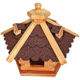  Drvena hranilica za ptice sa posudom za hranu | shoptok.hr