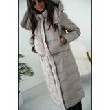 Pri Quilted 2-in-1 Insulated coat Can be worn as a jacket Cene