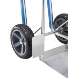 eurokraft basic aluminijast voziček za prevoz vreč, nakladalna plošča šxg 300 x 290 mm, z drsnimi sanmi | Shoptok.si
