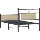  Okvir kreveta bez madraca boja hrasta sonome 90 x 200 cm drveni | shoptok.hr