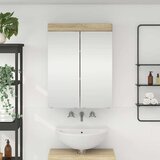  Kopalni&amp;scaron;ka ogledalna omara TULUM Sonoma hrast 60 x 16,5 x 78 cm, (5000157155) Slike