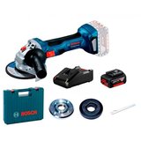 Bosch Akumulatorski kotni brusilnik BOSCH GWS 180 (Li-Ion baterija: 4 Ah, 700 W; 18 V; 11000 vrt / min) Cene