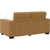  3-dijelni set sofa s jastucima, smeđi baršun | shoptok.hr