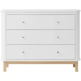 komoda white/oak