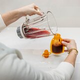 Zopa Silicone Refillable Baby Food Pouch vrećica za ka&amp;scaron;icu 0 m+ Transparent Grey 120 ml Slike