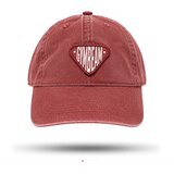 GymBeam sunday dad cap washed burgundy uni Cene