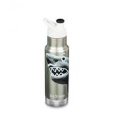 Klean Kanteen otroška jeklena termosteklenica narrow w/kid sport cap - mr. shark 355 ml Cene