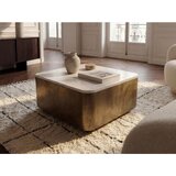MID.YOU KLUBSKA MIZA, bela, zlate barve | Shoptok.si