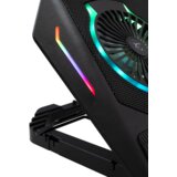 WHITESHARK Ice Shadow GCP-10 rashladni stalak za laptop, 2 ventilatora, RGB | shoptok.hr