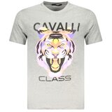 Cavalli Class Muška Majica Kratkih Rukava Siva | shoptok.hr