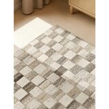Vikosa Kremno bela ročno tkana volnena preproga 120x180 cm Boho 1.0 Quadra – | Shoptok.si