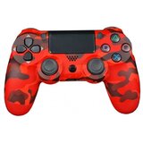 Gembird JPD-Wireless-Thrillershock PC/PS4 RED CAMO bežični gamepad sa dvostrukom vibracijom cene