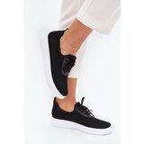 Boto Fabric Slip-On Sports Shoes On Platform Women's Black Kalyra | Shoptok.si