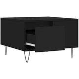  Stolić za kavu crni 55 x 55 x 36,5 cm od konstruiranog drva | shoptok.hr