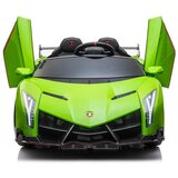  Licenciran avto na akumulator Lamborghini Veneno 4x4 + MP4 - zelen | Shoptok.si