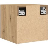 vidaXL 2-dijelni zidni TV ormarić Artisan hrast 30,5x30x30 cm | shoptok.hr