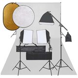  Komplet za foto studio z lučmi, ozadjem in odbojnikom | Shoptok.si