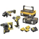 Dewalt set aku bušilica -odvijač – brusilica 18V 3 x 5.0Ah u tstak koferu DCK305P3T Cijene