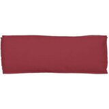 Vanjski Blazina za palete v vinski rdeči barvi 110 x 40 x 8 cm Oxford tkanina, (22090572) | Shoptok.si