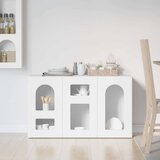  Strani šal Bela 100 x 35 x 59 cm Konstruiran les, (5000108563) | Shoptok.si