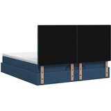  Krevet od pjene s madracem i LED-om Plava 180 x 200 cm Tkanina | shoptok.hr