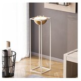 WALLXPERT Dekorativna saksija GED-020-C, 80 cm, O 26 cm,, Bijela | Eponuda.ba