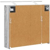  Kopalniška ogledalna omara Siva Sonoma 73,5 x 16 x 62,5 cm, (5000233034) | Shoptok.si