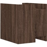  Noćni ormarić smeđa boja hrasta 45x50x50 cm konstruirano drvo | shoptok.hr