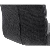 Dieter Knoll BARSKI STOL, antracit, barve nerjavečega jekla | Shoptok.si