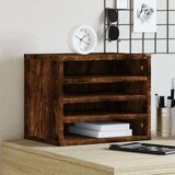  Organizator za pisalno mizo dimlj. hrast 36x26x29,5 cm inž. les, (21413978) Cene