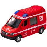  Metalni vatrogasni kombi za igru 1:32 - crveni | shoptok.hr