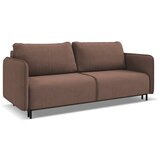 Makamii Ružičasta sklopiva/s prostorom za odlaganje sofa 226 cm Luana – | shoptok.hr